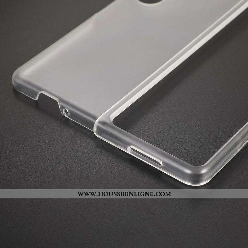 Coque Samsung Galaxy Z Fold 3 5G Plastique Transparent Mat