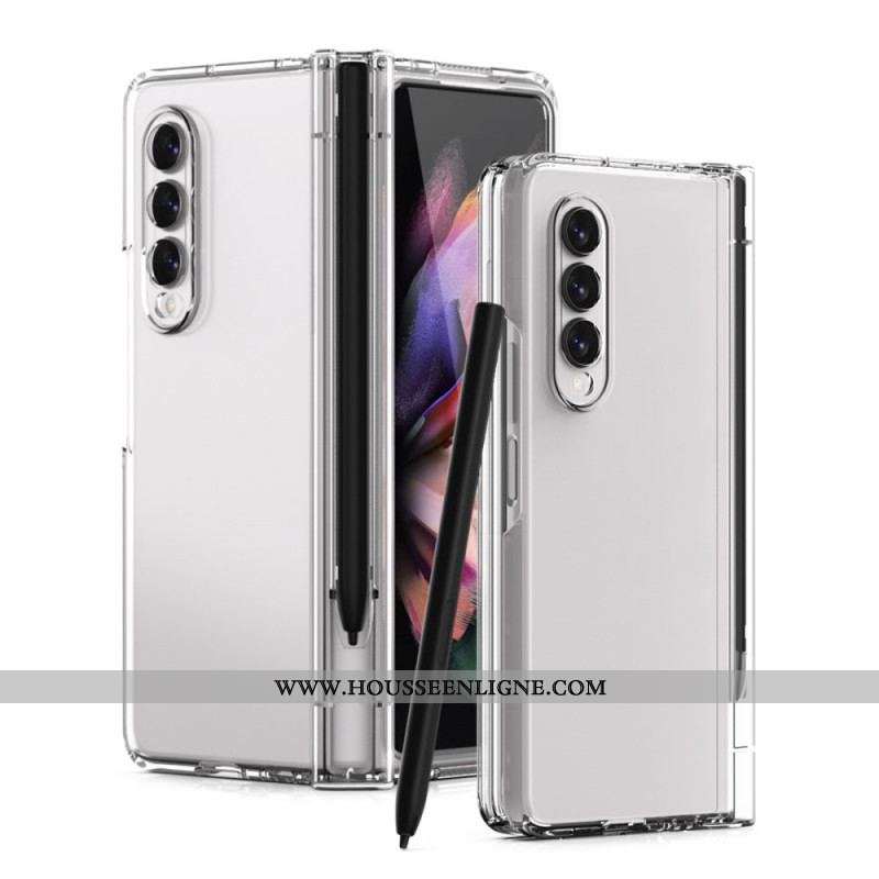 Coque Samsung Galaxy Z Fold 3 5G Protecteur Écran et Porte-Stylet