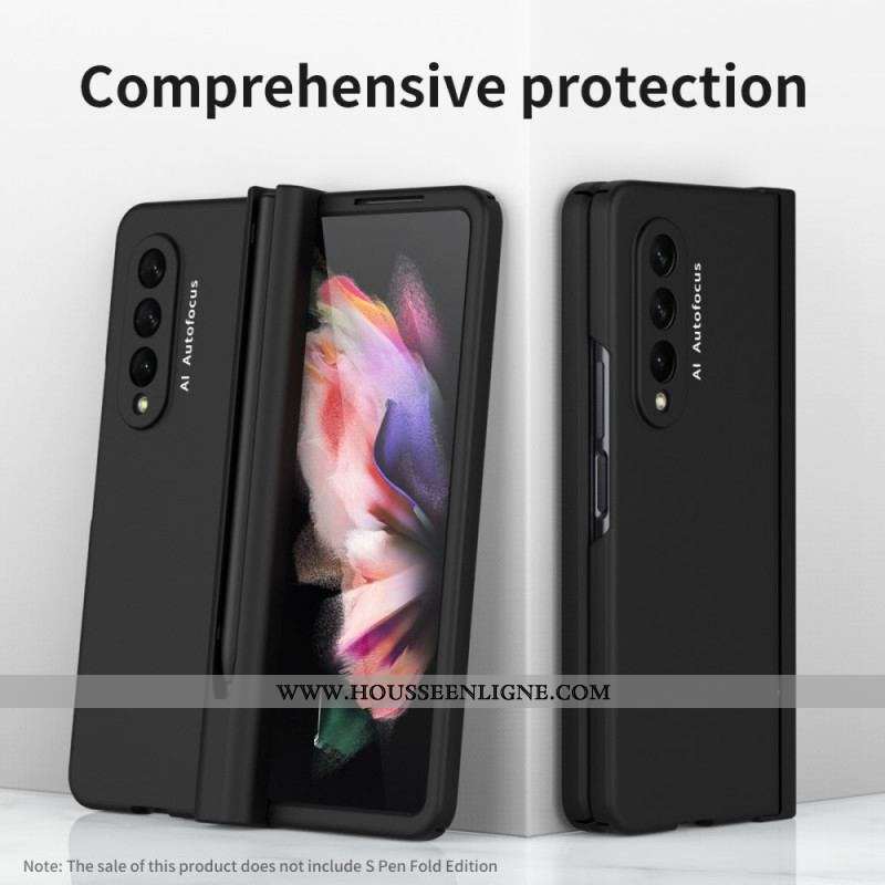 Coque Samsung Galaxy Z Fold 3 5G Protecteur Écran et Porte-Stylet