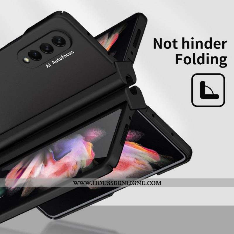 Coque Samsung Galaxy Z Fold 3 5G Protecteur Écran et Porte-Stylet