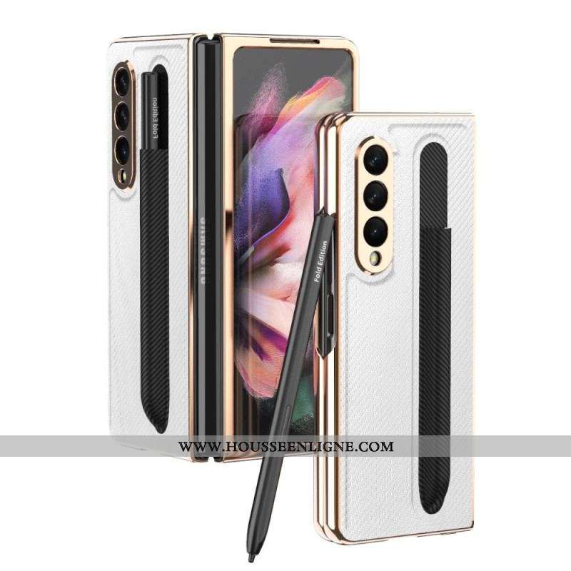 Coque Samsung Galaxy Z Fold 3 5G Protection Écran et Porte-Stylet