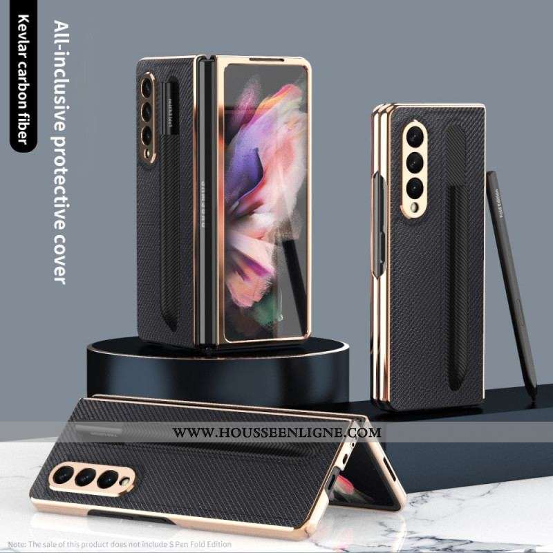 Coque Samsung Galaxy Z Fold 3 5G Protection Écran et Porte-Stylet