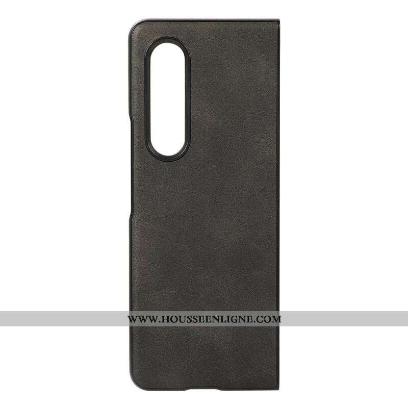 Coque Samsung Galaxy Z Fold 3 5G Simili Cuir