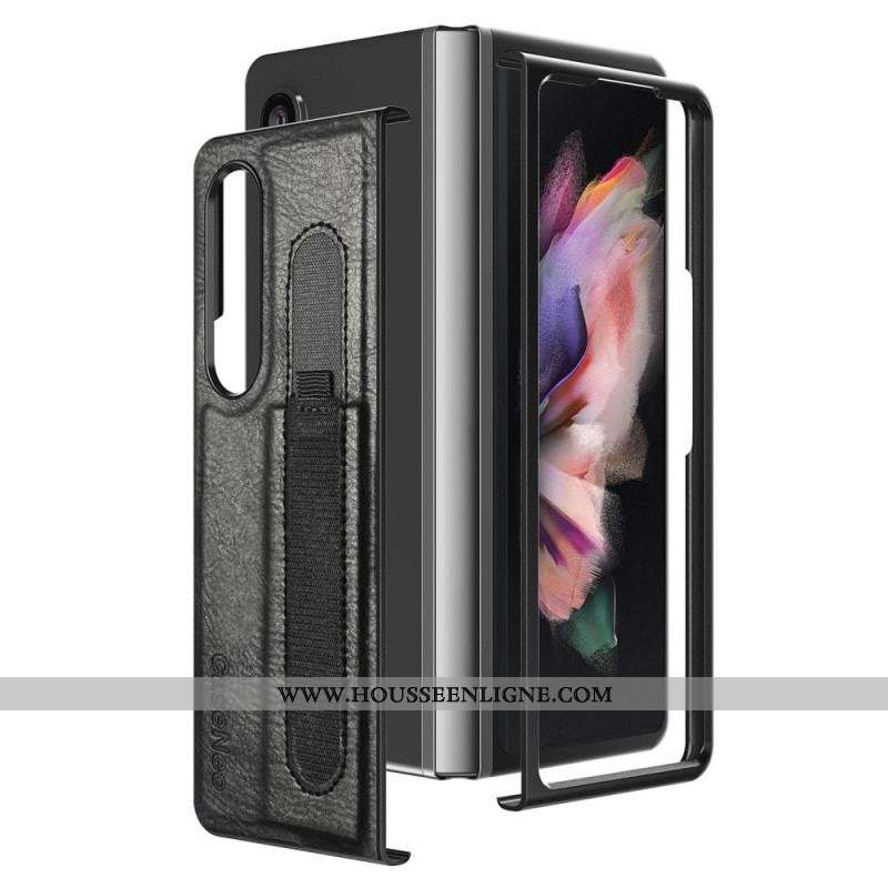 Coque Samsung Galaxy Z Fold 3 5G Style Cuir Porte-Stylet CASENEO