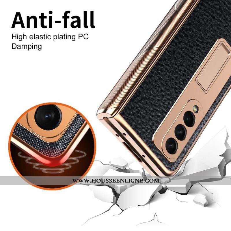 Coque Samsung Galaxy Z Fold 3 5G Support et Protecteur Écran