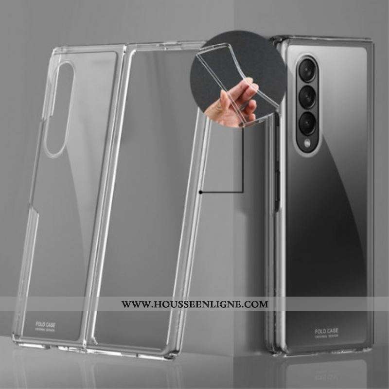 Coque Samsung Galaxy Z Fold 3 5G Tête de Félin