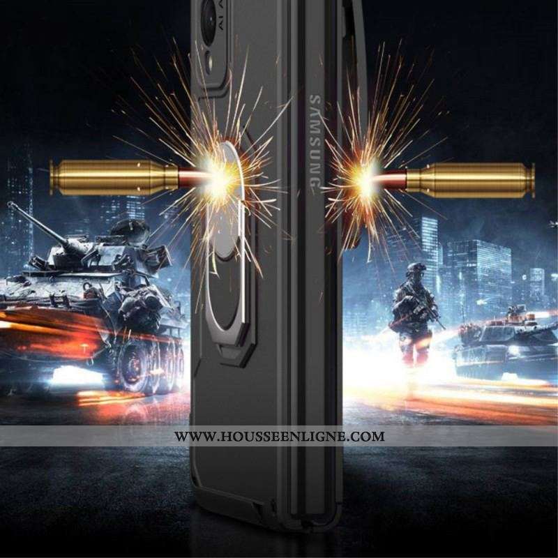 Coque Samsung Galaxy Z Fold 3 5G avec Anneau et Support GKK