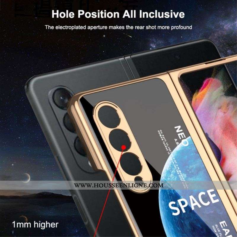Coque Samsung Galaxy Z Fold 3 5G avec Protecteur Écran Space