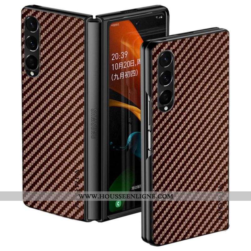 Coque Samsung Galaxy Z Fold 4 AIORIA Fibre de Carbone