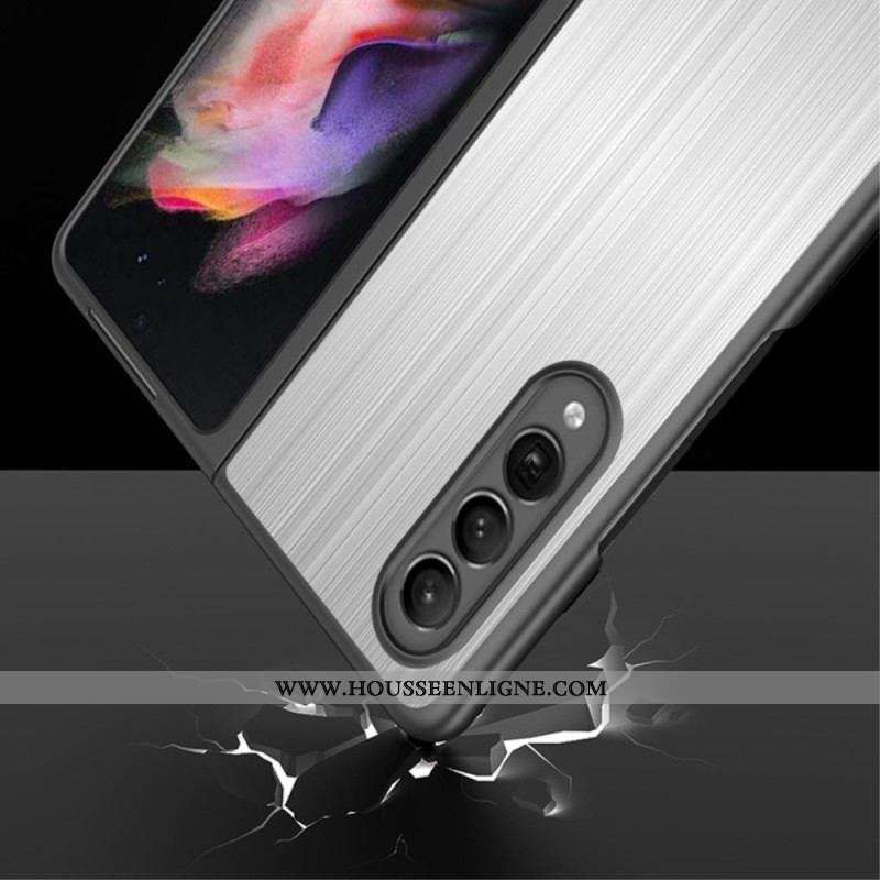 Coque Samsung Galaxy Z Fold 4 Acier Inoxydable