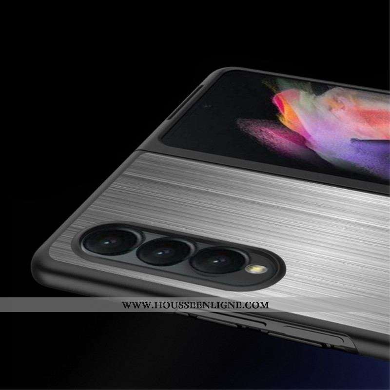 Coque Samsung Galaxy Z Fold 4 Acier Inoxydable