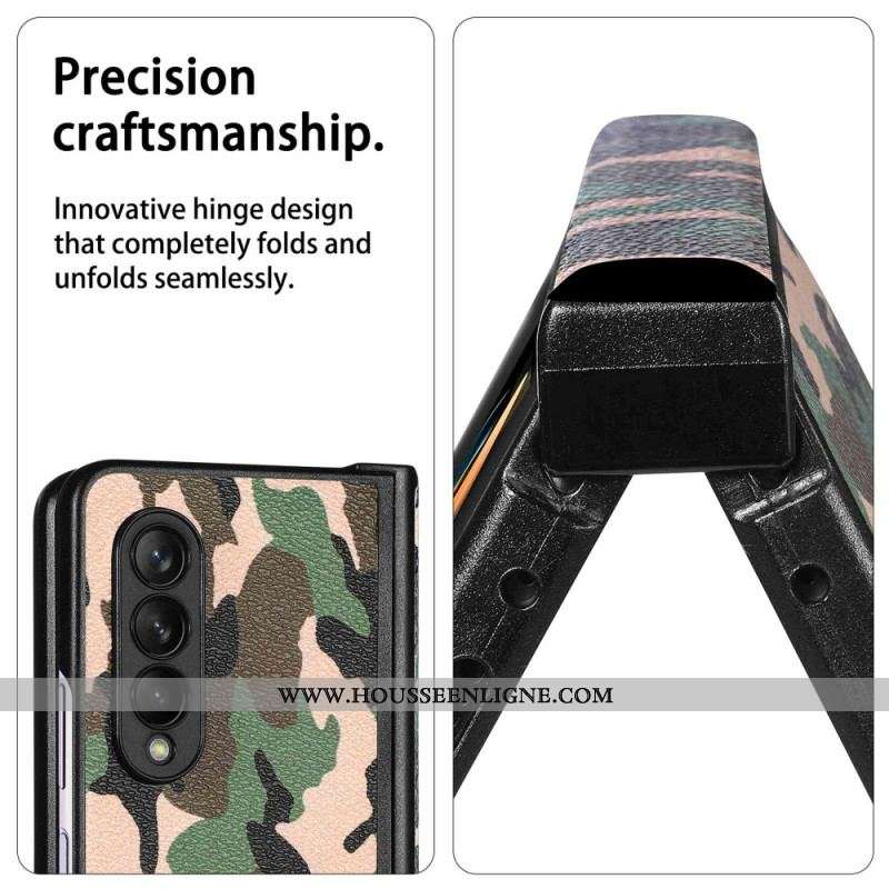 Coque Samsung Galaxy Z Fold 4 Camouflage