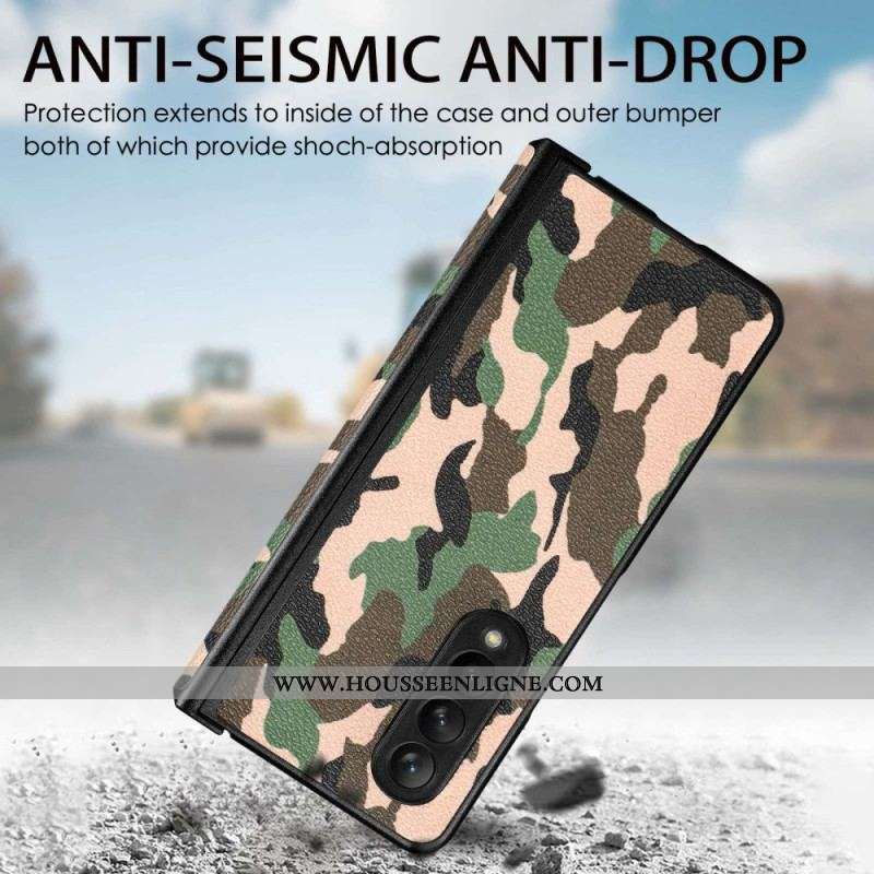 Coque Samsung Galaxy Z Fold 4 Camouflage