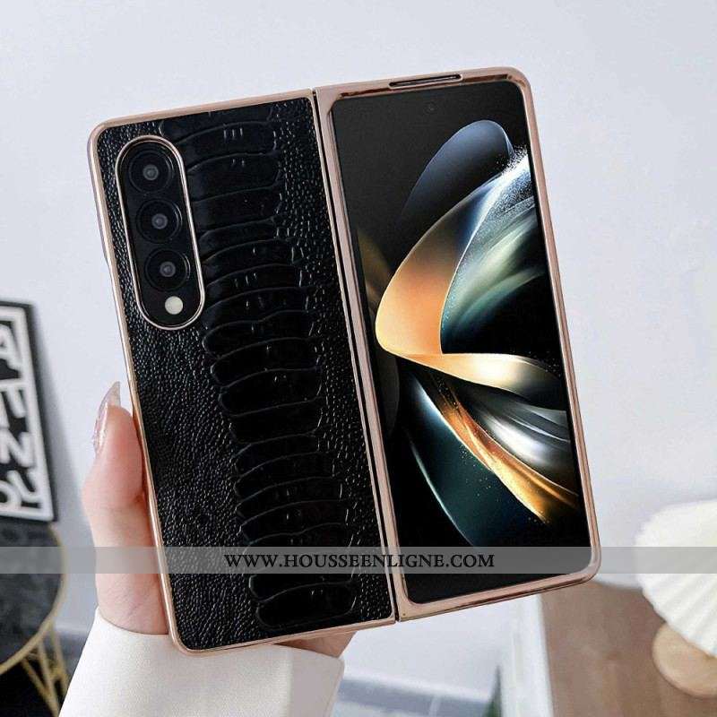 Coque Samsung Galaxy Z Fold 4 Croco Line
