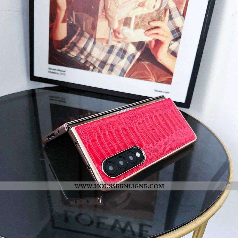 Coque Samsung Galaxy Z Fold 4 Croco Line