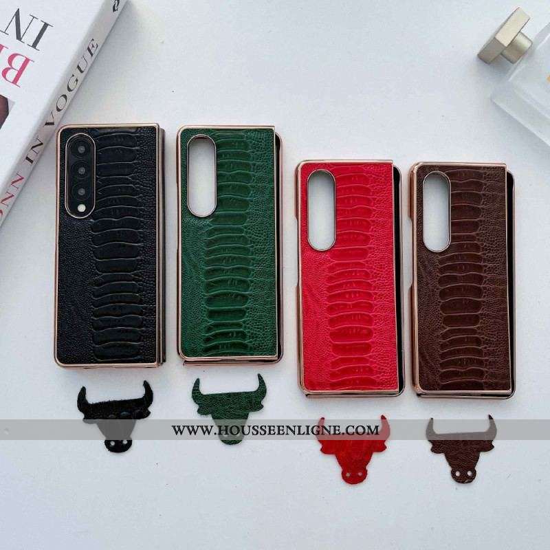 Coque Samsung Galaxy Z Fold 4 Croco Line