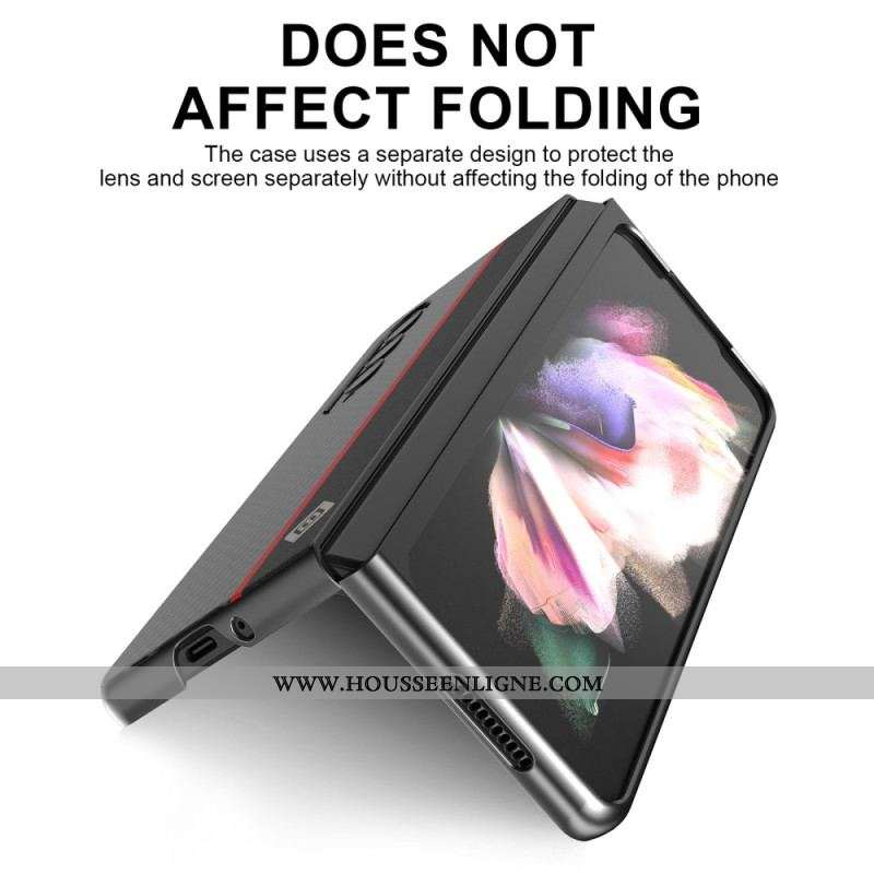 Coque Samsung Galaxy Z Fold 4 Fibre de Carbone Line Lc. Imeeke
