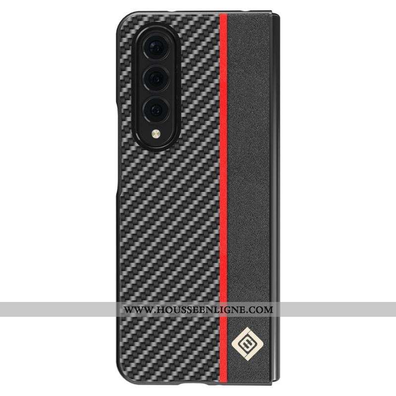 Coque Samsung Galaxy Z Fold 4 Fibre de Carbone Line Lc. Imeeke