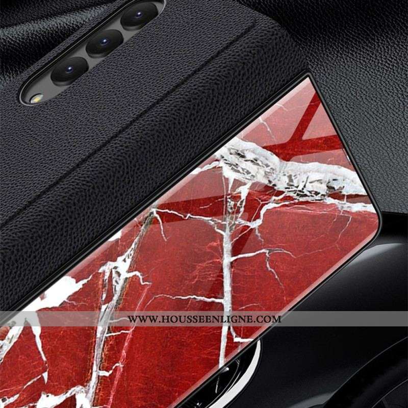 Coque Samsung Galaxy Z Fold 4 GKK Marble Waves