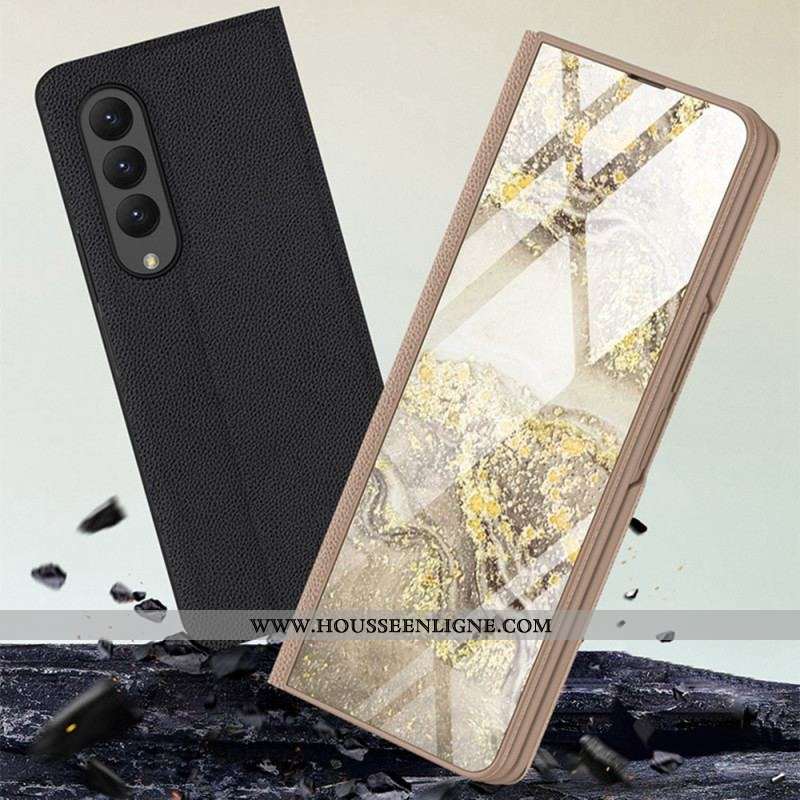 Coque Samsung Galaxy Z Fold 4 GKK Marble Waves