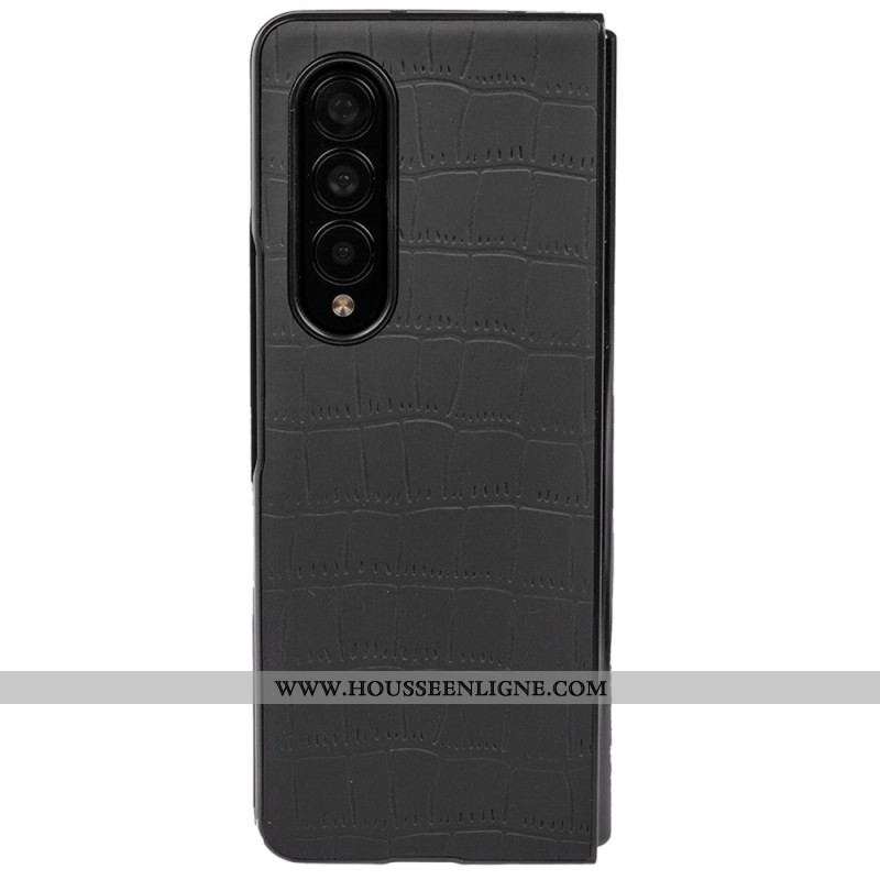 Coque Samsung Galaxy Z Fold 4 Relief Croco