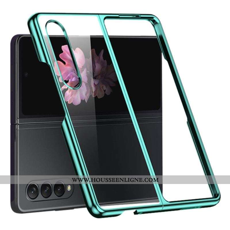 Coque Samsung Galaxy Z Fold 4 Transparente Métallisée