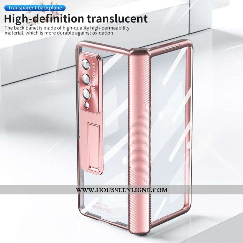 Coque Samsung Galaxy Z Fold 4 Transparente Verre Trempé et Charnière
