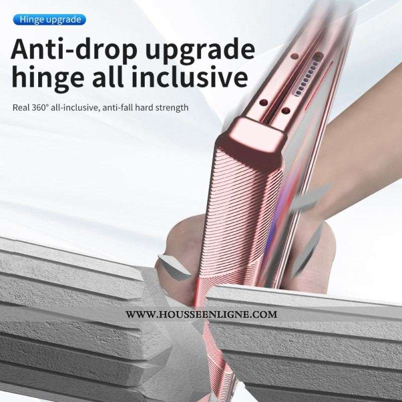 Coque Samsung Galaxy Z Fold 4 Transparente Verre Trempé et Charnière