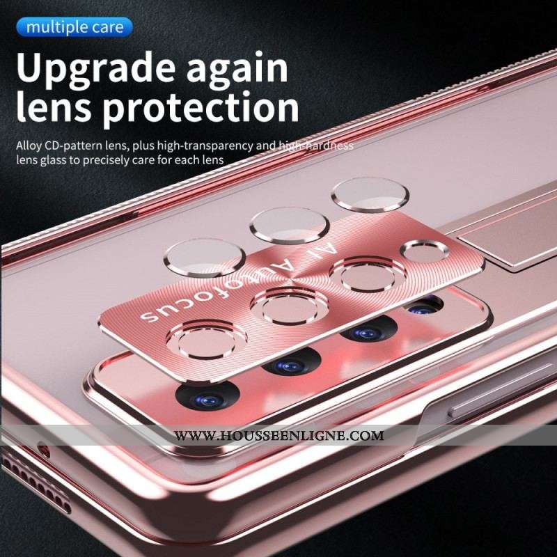 Coque Samsung Galaxy Z Fold 4 Transparente Verre Trempé et Charnière