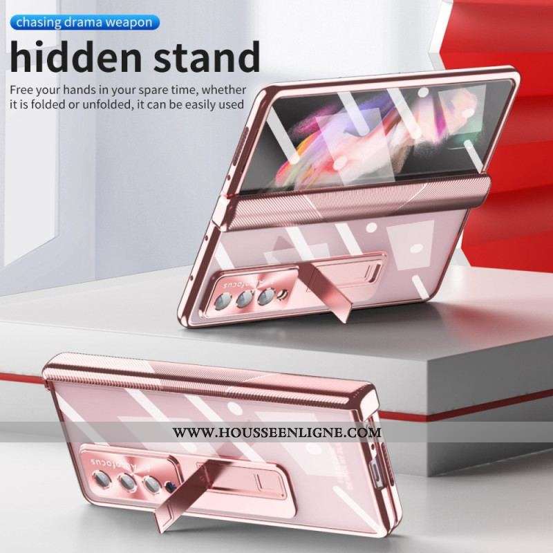 Coque Samsung Galaxy Z Fold 4 Transparente Verre Trempé et Charnière