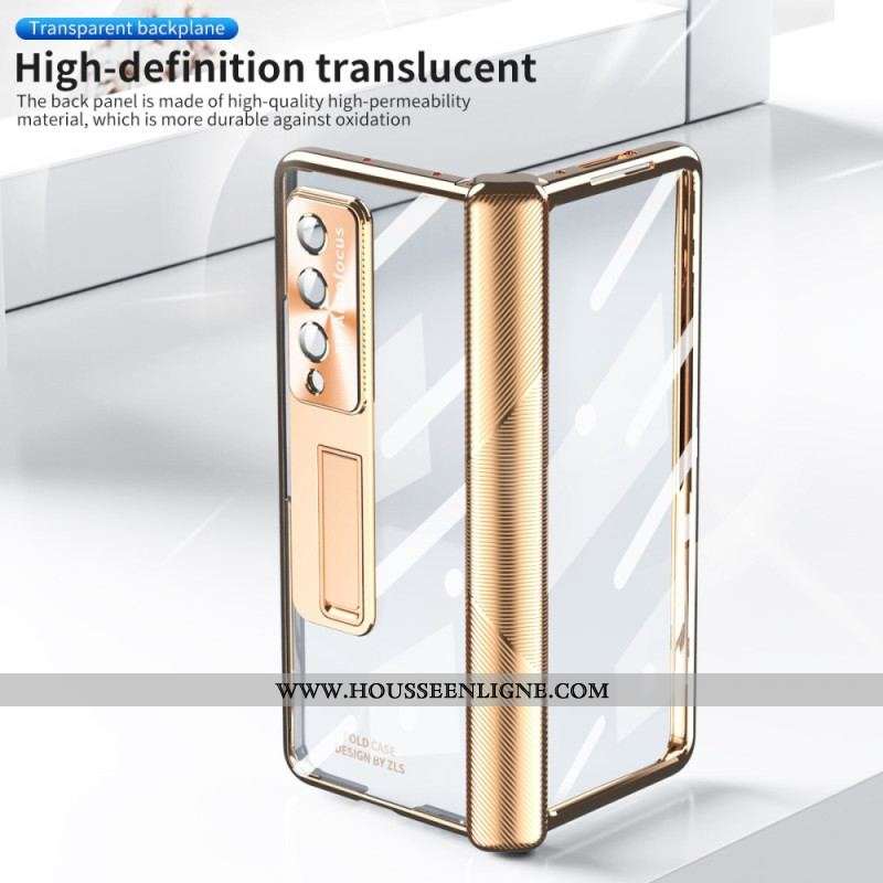 Coque Samsung Galaxy Z Fold 4 Transparente Verre Trempé et Charnière