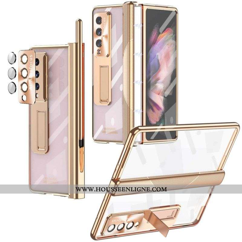 Coque Samsung Galaxy Z Fold 4 Transparente Verre Trempé et Charnière