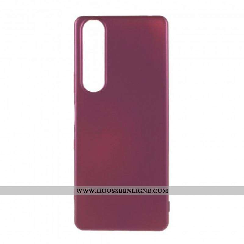 Coque Sony Xperia 1 III Silicone Givré