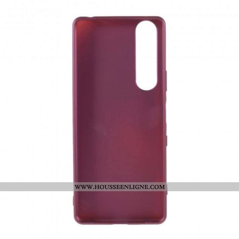Coque Sony Xperia 1 III Silicone Givré