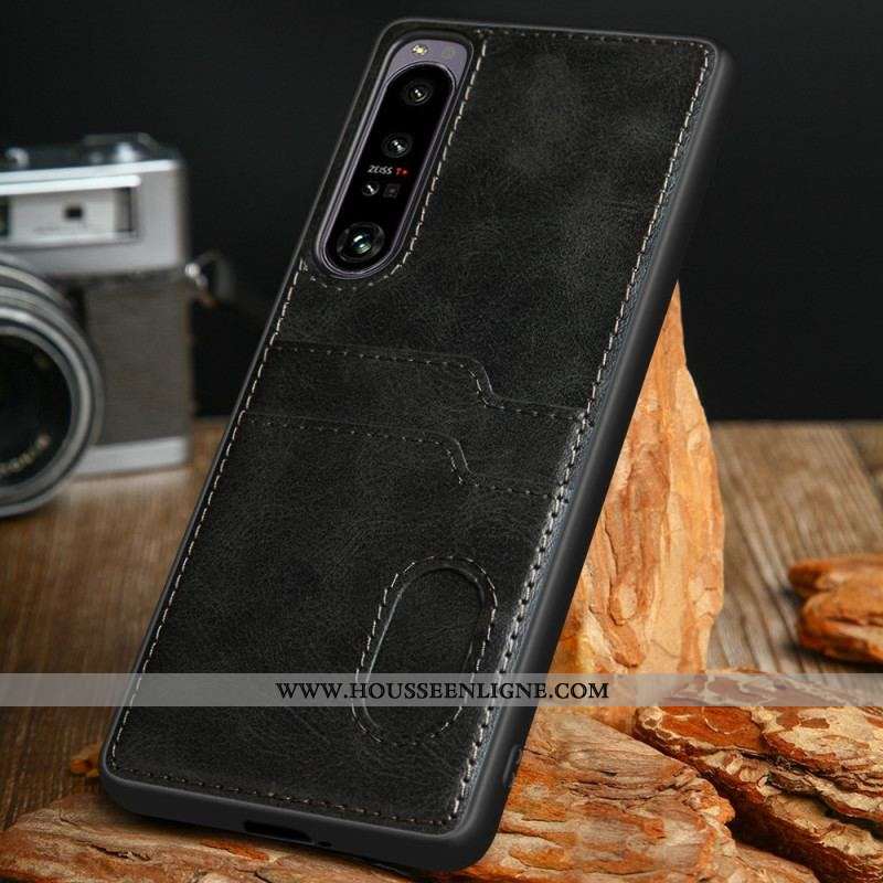 Coque Sony Xperia 1 IV Double Porte-Cartes