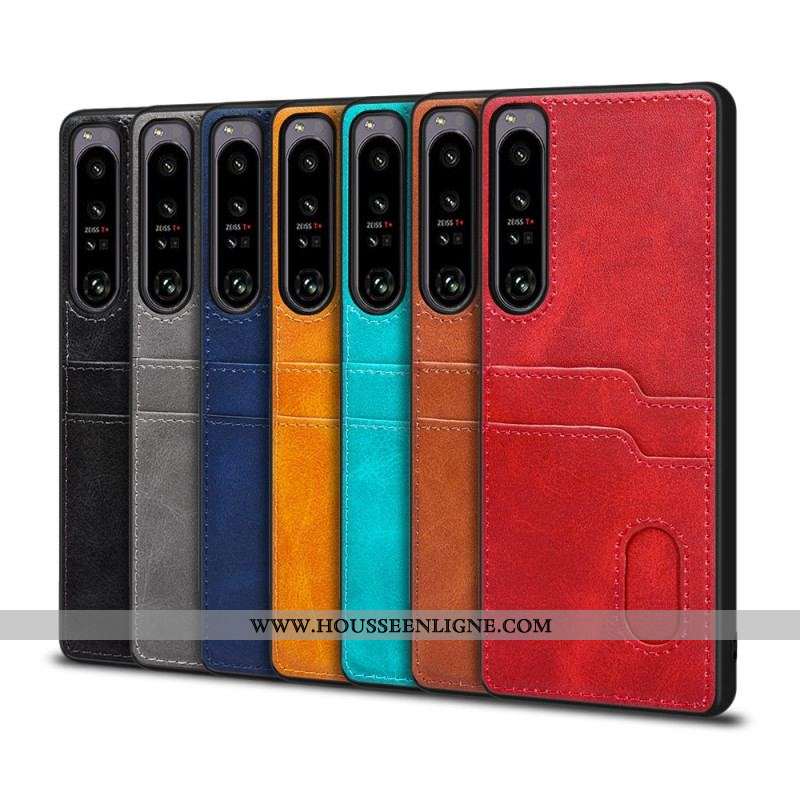 Coque Sony Xperia 1 IV Double Porte-Cartes