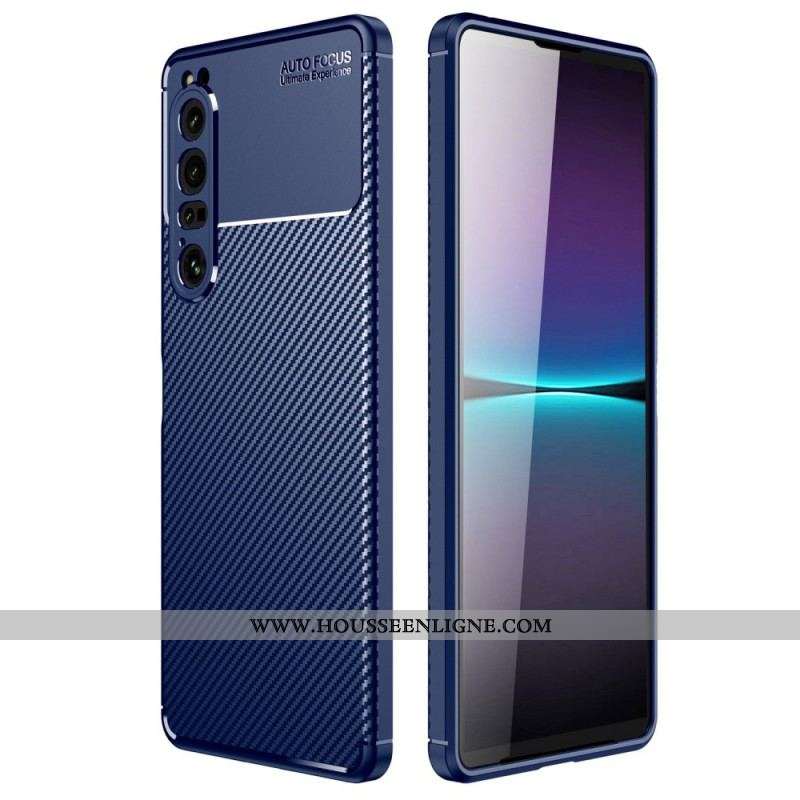Coque Sony Xperia 1 IV Fibre Carbone
