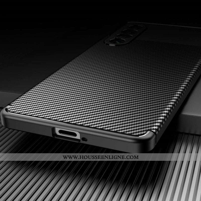 Coque Sony Xperia 1 IV Fibre Carbone