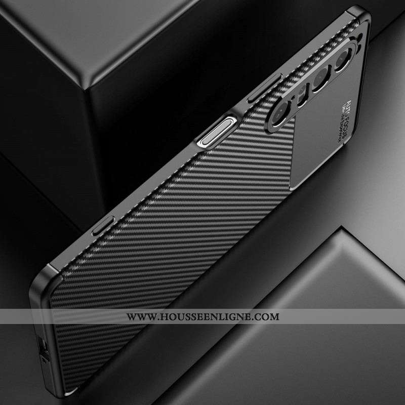 Coque Sony Xperia 1 IV Fibre Carbone