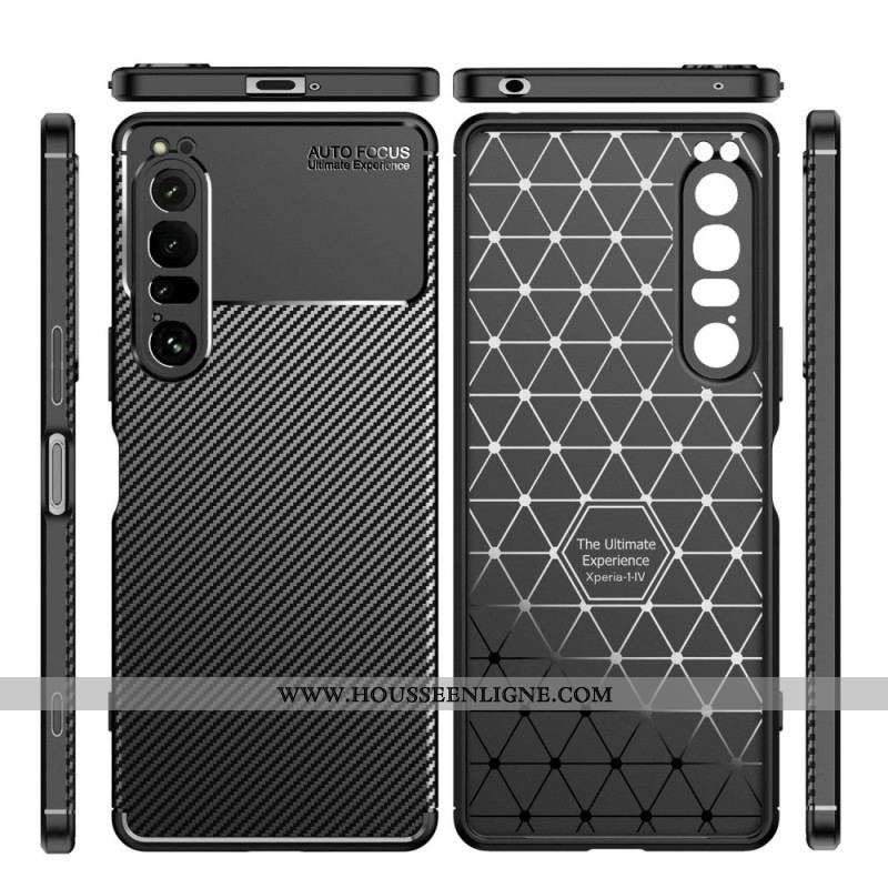 Coque Sony Xperia 1 IV Fibre Carbone