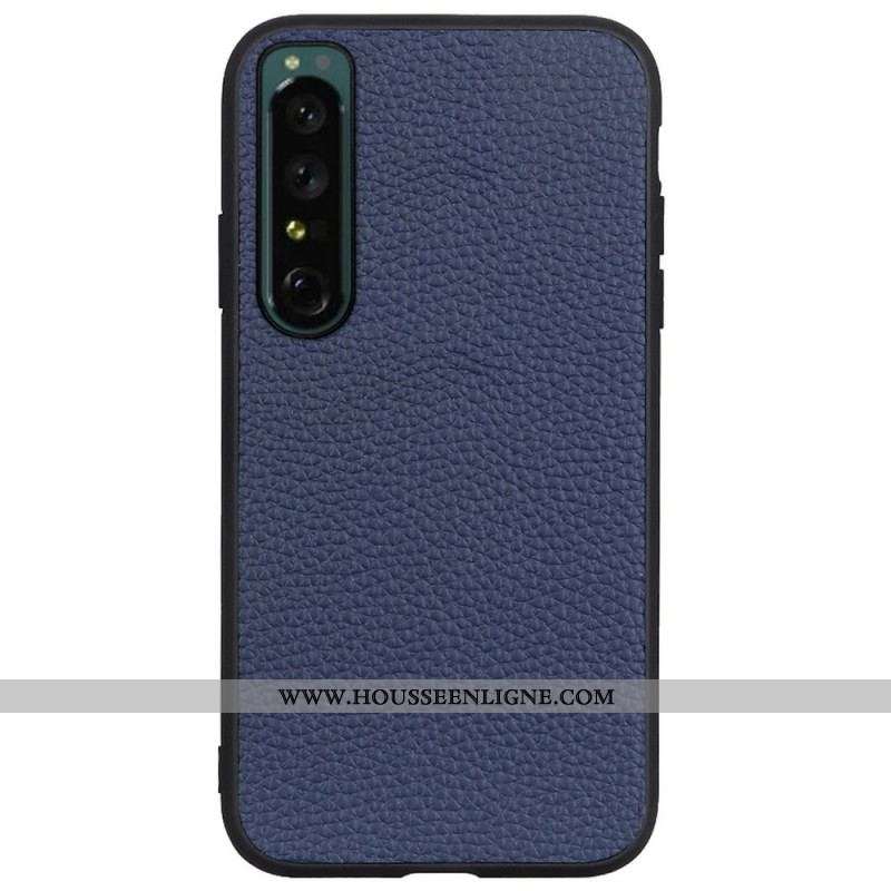 Coque Sony Xperia 1 IV Hybride Véritable Cuir