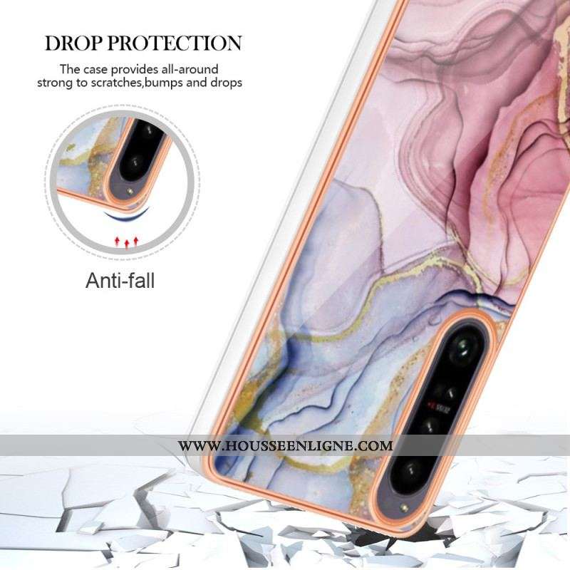 Coque Sony Xperia 1 IV Marbre