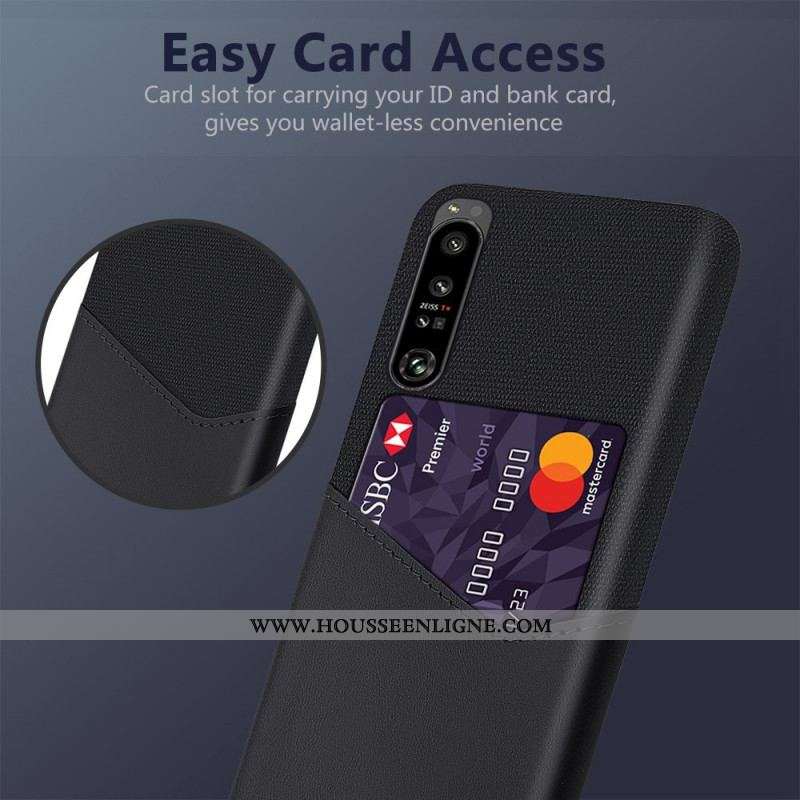 Coque Sony Xperia 1 IV Porte-Carte