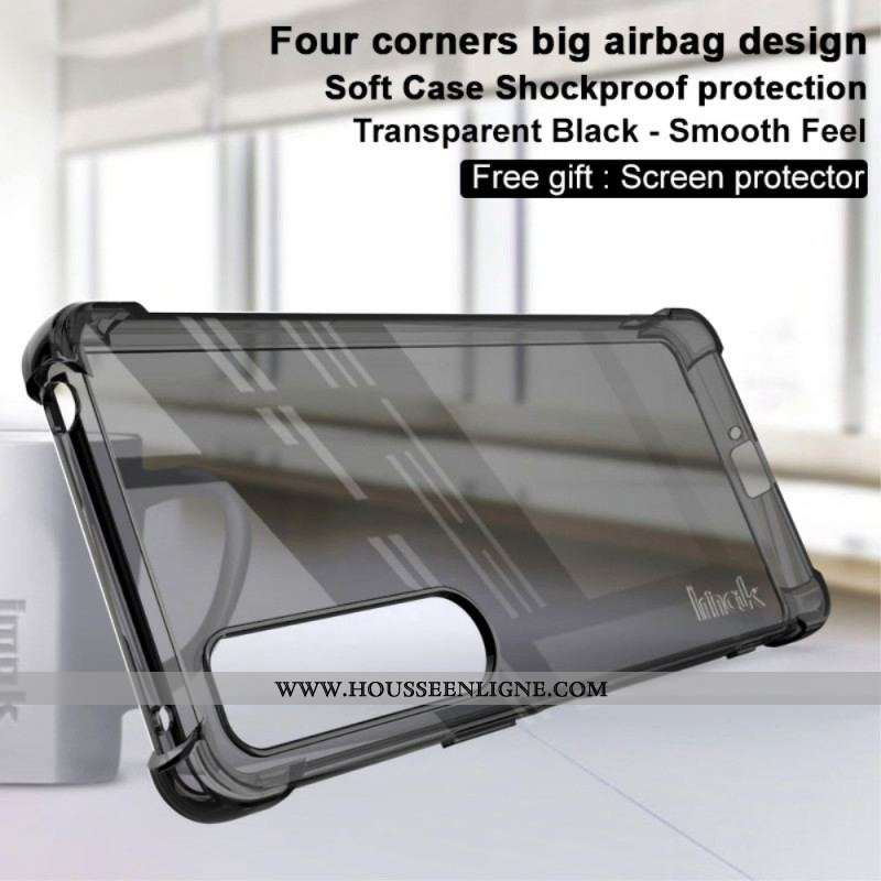 Coque Sony Xperia 1 IV Transparente avec Film Écran IMAK