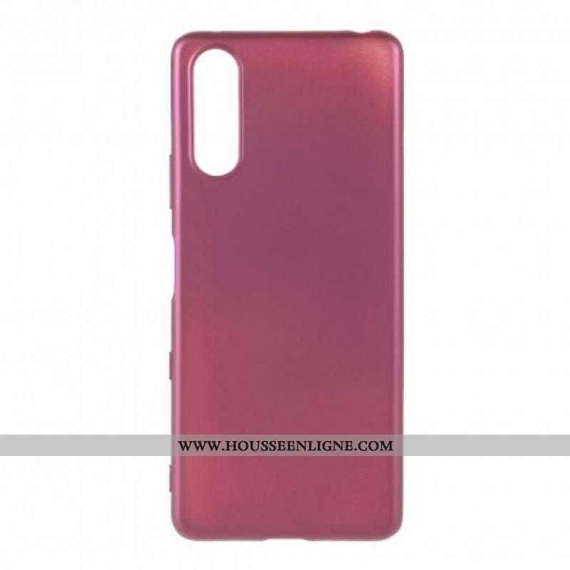 Coque Sony Xperia 10 III Silicone Givré