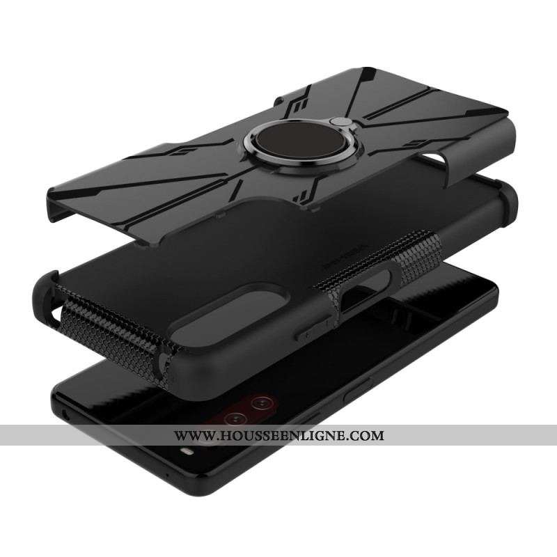 Coque Sony Xperia 10 IV Anneau Rotatif