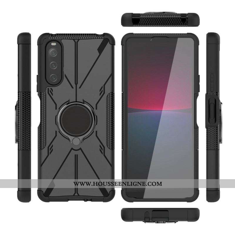 Coque Sony Xperia 10 IV Anneau Rotatif