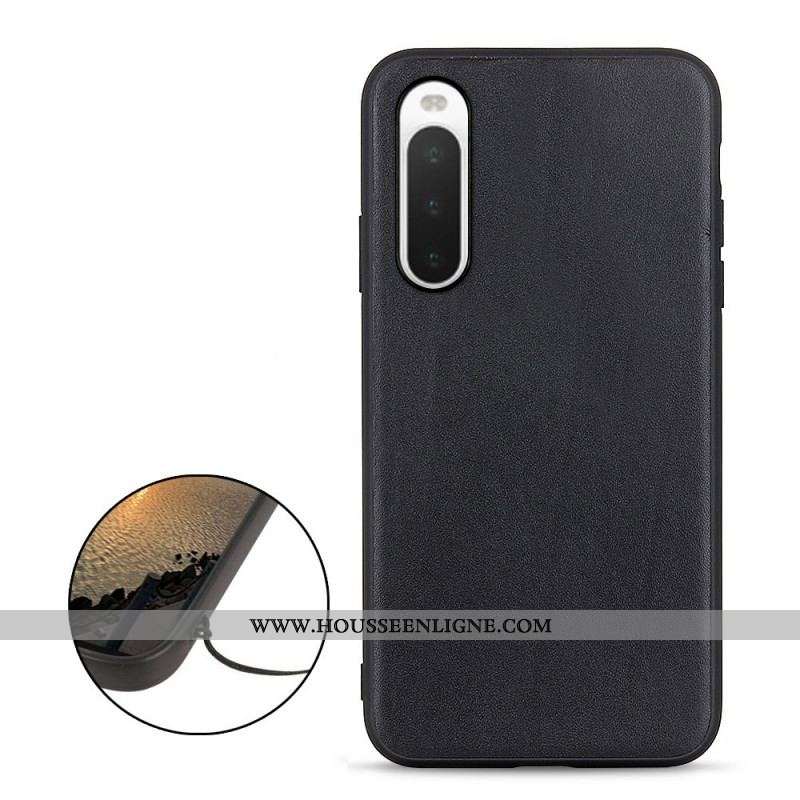Coque Sony Xperia 10 IV Cuir