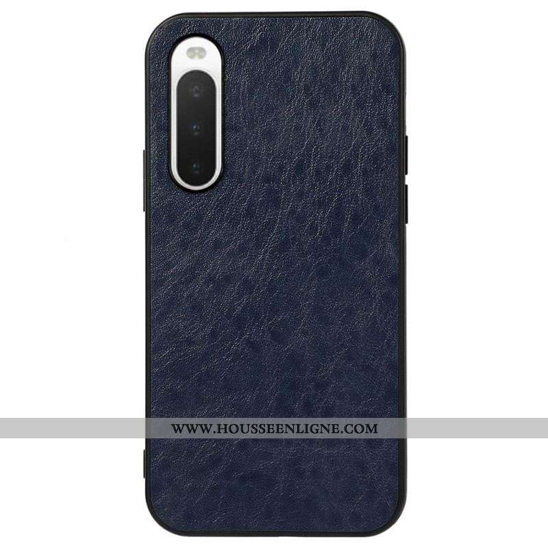 Coque Sony Xperia 10 IV Effet Cuir
