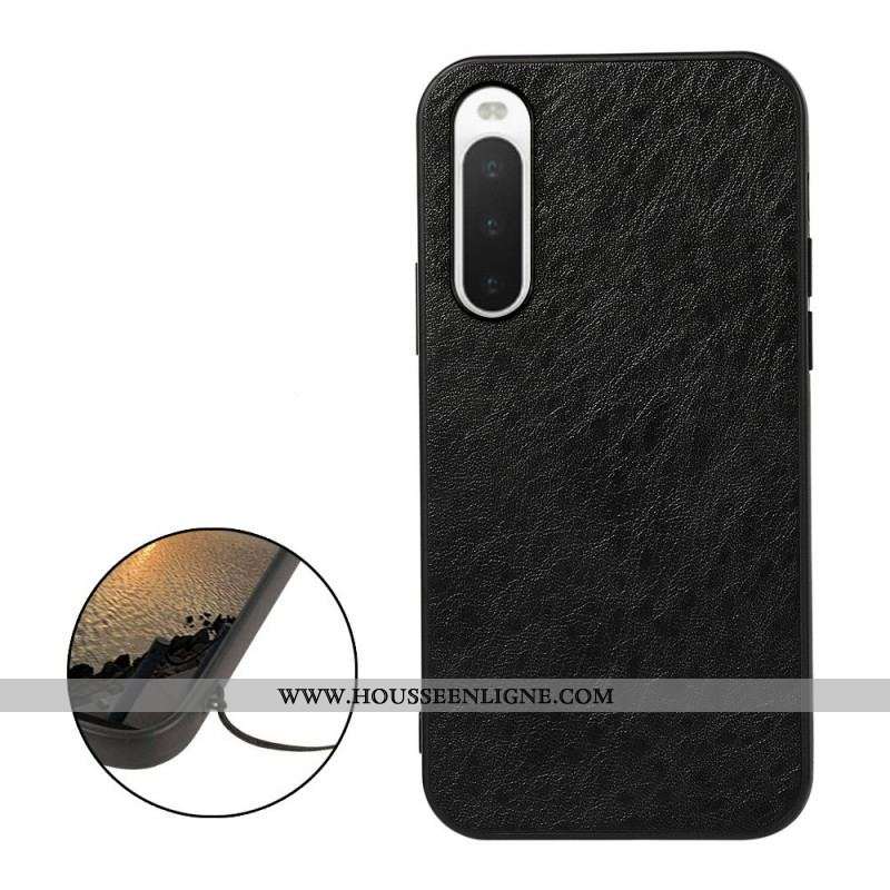 Coque Sony Xperia 10 IV Effet Cuir